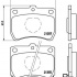Sada brzdových destiček BREMBO P49013 - KIA Sada brzdových destiček BREMBO P49013 - KIA