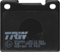 Sada brzdových destiček TRW GDB1066 - VOLVO 240-260,740