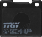 Sada brzdových destiček TRW GDB1066 - VOLVO 240-260,740