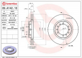 Brzdový kotouč BREMBO 09.A142.10
