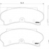 Sada brzdových destiček BREMBO P61033 - PEUGEOT Sada brzdových destiček BREMBO P61033 - PEUGEOT