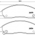 Sada brzdových destiček BREMBO P34005 - ISUZU Sada brzdových destiček BREMBO P34005 - ISUZU