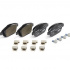 Sada brzdových destiček BREMBO P61103X - CITROËN, DS, OPEL, PEUGEOT