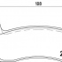 Sada brzdových destiček BREMBO P56013 - NISSAN Sada brzdových destiček BREMBO P56013 - NISSAN