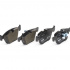 Sada brzdových destiček BREMBO P06040X - BMW