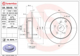 Brzdový kotouč BREMBO 08.B646.10