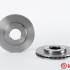 Brzdový kotouč BREMBO 09.7285.10 - TOYOTA