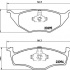 Sada brzdových destiček BREMBO P85055 - VW Sada brzdových destiček BREMBO P85055 - VW