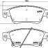Sada brzdových destiček BREMBO P56080 - INFINITI Sada brzdových destiček BREMBO P56080 - INFINITI