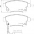 Sada brzdových destiček BREMBO P24066 - FORD Sada brzdových destiček BREMBO P24066 - FORD