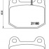 Sada brzdových destiček BREMBO P59003 - ALFA ROMEO Sada brzdových destiček BREMBO P59003 - ALFA ROMEO