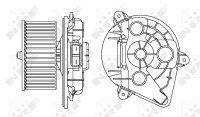 Vnitřní ventilátor NRF 34156
