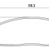 Sada brzdových destiček BREMBO P59007 - HONDA, SUZUKI Sada brzdových destiček BREMBO P59007 - HONDA, SUZUKI