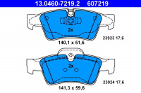 Sada brzdových destiček ATE 13.0460-7219 (AT 607219) - MERCEDES-BENZ