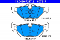 Sada brzdových destiček ATE 13.0460-7217 (AT 607217) - BMW