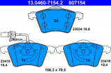 Sada brzdových destiček ATE 13.0460-7154 (AT 607154) - FORD, SEAT, VW