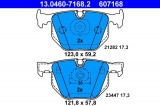 Sada brzdových destiček ATE 13.0460-7168 (AT 607168) - BMW