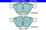 Sada brzdových destiček ATE Ceramic 13.0470-7176 (AT LD7176) - BMW