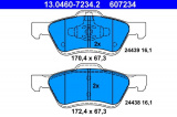 Sada brzdových destiček ATE 13.0460-7234 (AT 607234) - FORD, MAZDA