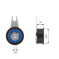 Napínací kladka GATES (GT T43041) Napínací kladka GATES (GT T43041)