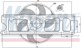 Ventilátor chladiče NISSENS 85253