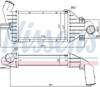 Chladič turba NISSENS 96863 Chladič turba NISSENS 96863