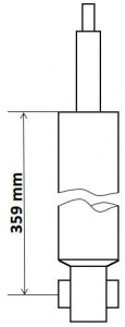 Tlumič pérování KYB 349137