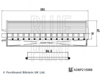 Olejový filtr BLUE PRINT ADBP210088