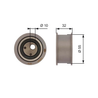 Napínací kladka GATES (GT T42041) - LADA Napínací kladka GATES (GT T42041) - LADA