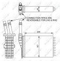 Výměník tepla, vnitřní vytápění NRF 54245