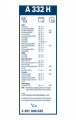 Stěrač BOSCH Aerotwin (BO 3397008635) - 330mm