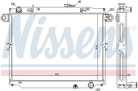 Chladič motoru NISSENS 646937 Chladič motoru NISSENS 646937