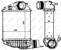 Chladič turba NRF 30015 Chladič turba NRF 30015