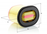 Vzduchový filtr MANN C27380 (MF C27380)