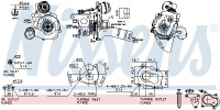 Turbodmychadlo NISSENS 93163