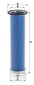 Vzduchový filtr MANN MF CF75/1X