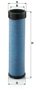 Vzduchový filtr MANN MF CF970