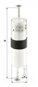 Palivový filtr MANN MF WK515 Palivový filtr MANN MF WK515