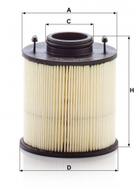Filtr močoviny (AdBlue) MANN MF U620/4YKIT