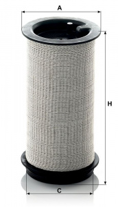 Filtr odvzdušnění klikové hřídele MANN MF C716X Filtr odvzdušnění klikové hřídele MANN MF C716X