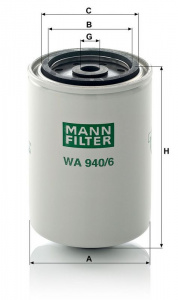 Filtr chladiva MANN MF WA940/6