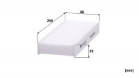 Kabinový filtr MANN CU26014-2 (MF CU26014-2)