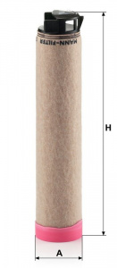 Vzduchový filtr MANN CF200 (MF CF200)