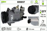 Kompresor, klimatizace VALEO 699857