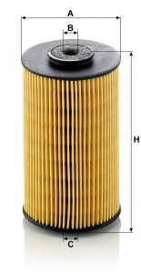 Palivový filtr MANN P811 (MF P811) - STEYR