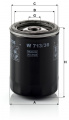 Olejový filtr MANN W713/36 (MF W713/36) - FORD