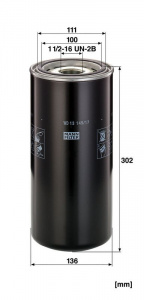 Olejový filtr MANN WD13145/17 (MF WD13145/17) Olejový filtr MANN WD13145/17 (MF WD13145/17)