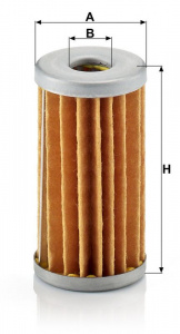 Palivový filtr MANN H42 (MF H42) - GLAS, MERCEDES-BENZ