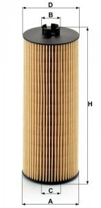 Olejový filtr MANN HU945/3X (MF HU945/3X) Olejový filtr MANN HU945/3X (MF HU945/3X)