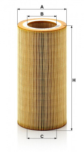 Olejový filtr MANN HU1297X (MF HU1297X) - BOVA, DAF, GINAF, SOLARIS